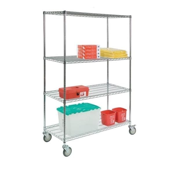 Shelving Wire 60x18x60" Plated With 54" Round Posts Ea