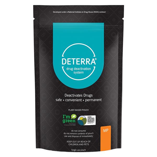 Deterra Drug Deactivation & Disposal System Md StndUp Pch Activated Carbon Ea, 200 EA/CA