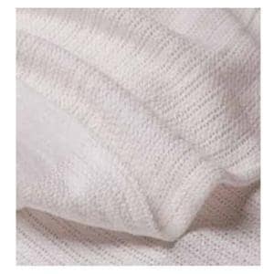 Leno Thermal Blanket White Cotton 66x90