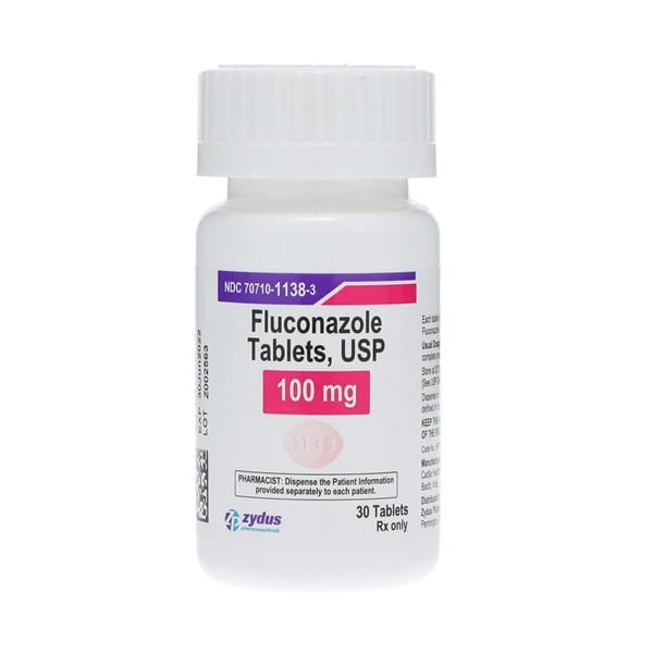Fluconazole Tablets 100mg Bottle 30/Bt