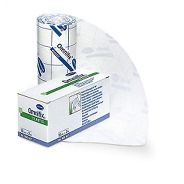 Omnifix Retention Tape Elastic/Non-Woven 6"x11yd White Non-Sterile Ea, 24 EA/CA