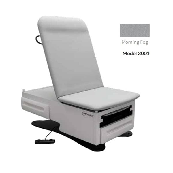 FusionONE 3001 Exam Table/Chair Morning Fog 500lb Capacity