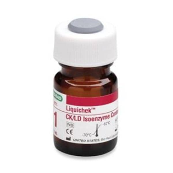 Liquichek CK/LD Isoenzyme 1 Control f/ Crdc Prfl Tst / f/Bili electrophoresis Ea