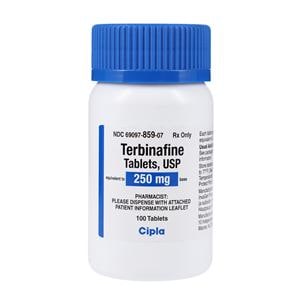 Terbinafine Tablets 250mg Bottle 100/Bt