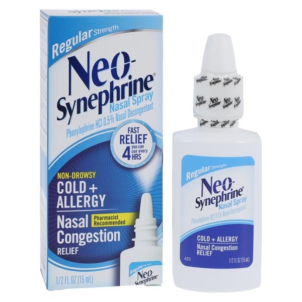 Neo-Synephrine Nasal Spray 0.5% Regular 15mL/Bt