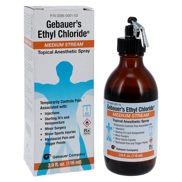 Ethyl Chloride Topical Spray Medium Stream Bottle 3.9oz 3.9oz/Ea