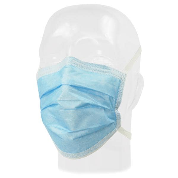 FluidGard Surgical Mask ASTM Level 3 Anti-Fog Blue 50/Bg