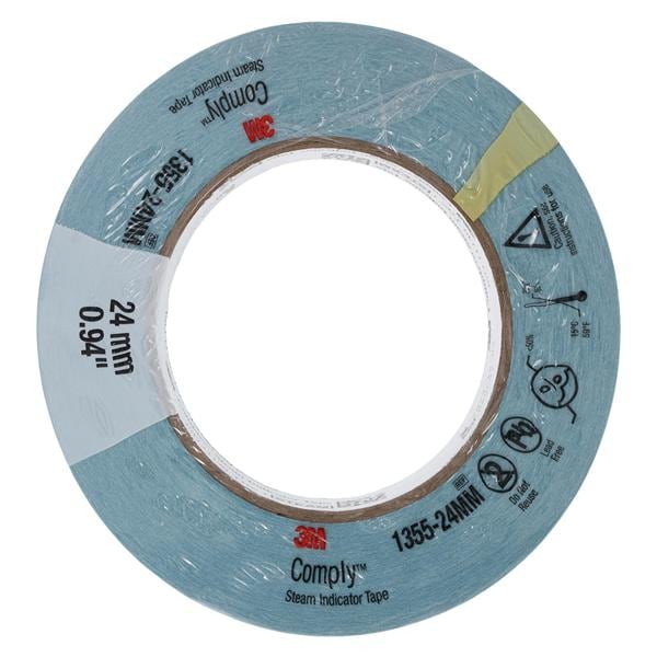 3M Attest Indicator Tape 24 mm x 1" x 55m Ea