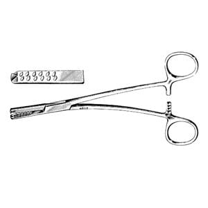 Jarit Walton Meniscus Clamp 7" Stainless Steel Non-Sterile Reusable Ea