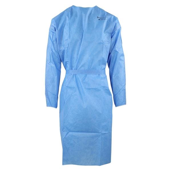 ComfortGuard Isolation Gown AAMI Level 2 SMS Large Blue 10/Bg