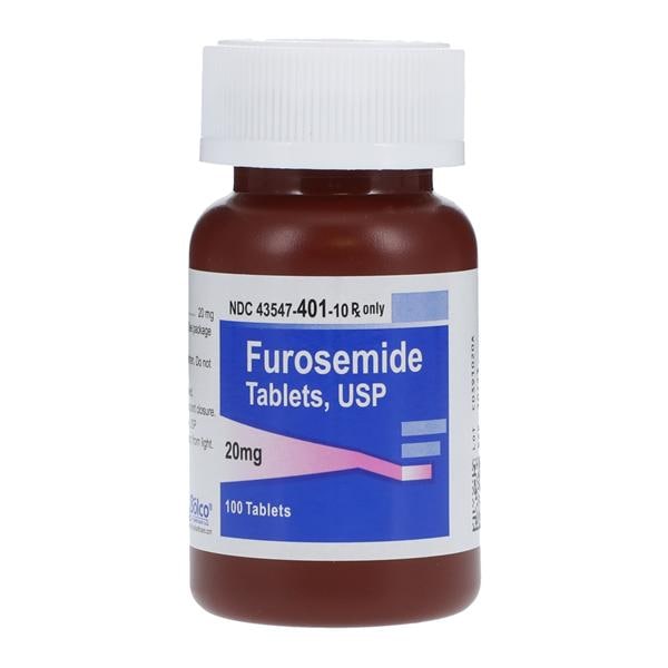 Furosemide 20mg 100/Bt