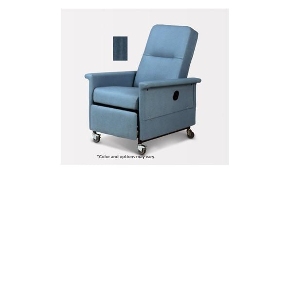 59 Series Patient Recliner Powder-Coated Steel Frame 300lb Capacity BnBl Ea