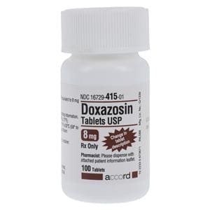 Doxazosin Mesylate 8mg 100/Bt