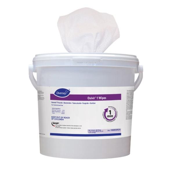 Oxivir 1 RTU Surface Wipes Disinfectant Pail Ea, 4 EA/CA