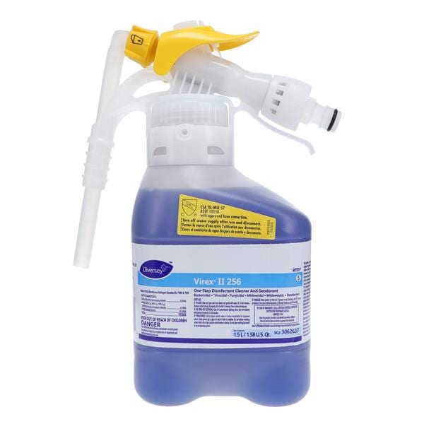 Disinfectant Surface Virex II 256 One Step Conc Btl Mnty Scnt 1.5 Liter 2/Ca