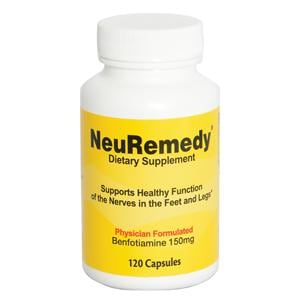 NeuRemedy Dietary Supplement Benfotiamine 150mg 120/Bt