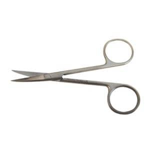 Iris Scissor Curved 4" Stainless Steel Ea