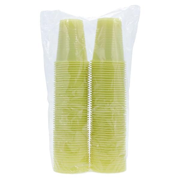 SafeBasics Drinking Cup Plastic Yellow 5 oz Disposable 1000/Ca