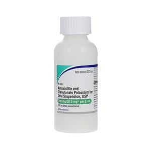 Amoxicillin/Clavulanate Potassium Oral Susp 200mg/28.5mg/5mL Orng Btl 100mL/Bt