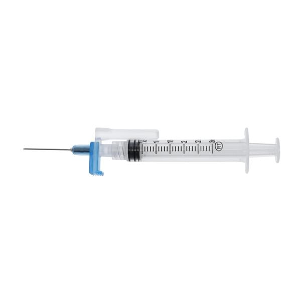 Needle/Syringe 3mL 23gx1" EasyPoint Safety Device 50/Bx, 8 BX/CA