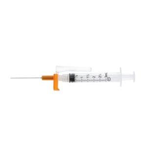 EasyPoint Needle/Syringe 3mL 25gx1-1/2" Safety Device 50/Bx