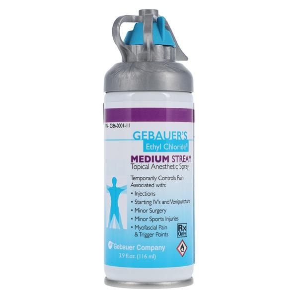 Ethyl Chloride Topical Spray Accu-Stream 360 Fine Stream Bottle 3.9oz 12/Ca