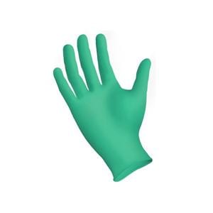 Sempermed Nitrile Exam Gloves Small Green Non-Sterile, 10 BX/CA