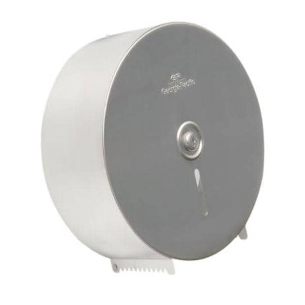 Toilet Paper Dispenser Silver Ea