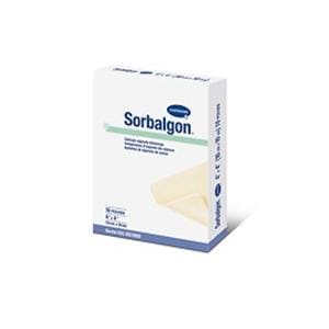 Sorbalgon Calcium Alginate Dressing 2x2" Sterile Square White