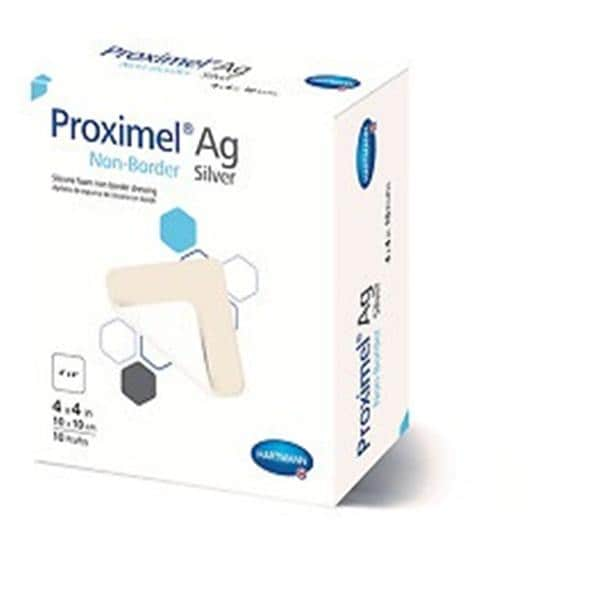 Proximel Silicone/Foam Non-Border Dressing 6x6" Sterile Square Tan