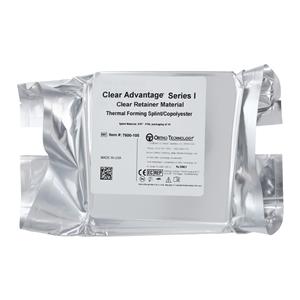 Clear Advantage Series I Retainer / Splint Material Clear Sq 5"x5" .030 50/Pk