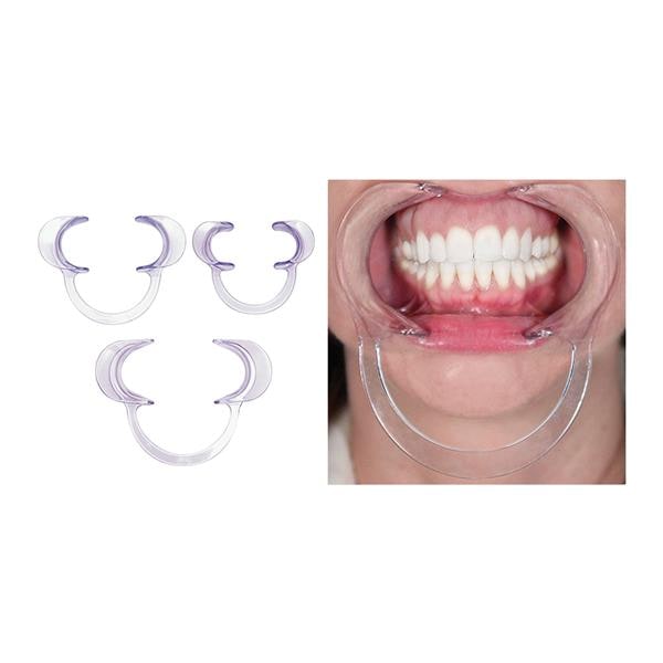 Cheek Retractor Adult Clear 2/Pk