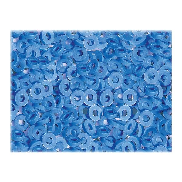 Elast-O-Loop Radiopaque Separators Plastic Blue Latex-Free 1000/Pk