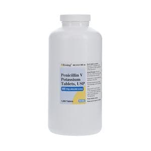 Penicillin V Potassium Tablets 500mg Bottle 1000/Bt