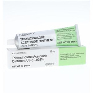 Triamcinolone Acetonide Topical Ointment 0.025% Tube 80gm/Tb