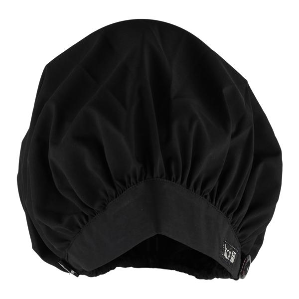 Koi Surgical Cap 2X Large Black Ea