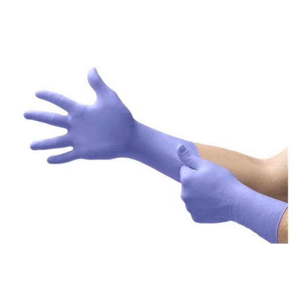 Supreno EC Nitrile Exam Gloves 2X-Large Extended Violet Blue Non-Sterile