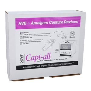 Capt-All Amalgam Separator HVE Tips White Universal 25/Bx