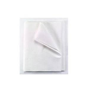 NOVA+ Exam Drape 40 in x 48 in White Tissue Disposable 100/Ca