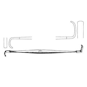 Ragnell Double Ended Retractor 6" Stainless Steel Reusable Ea