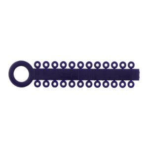 Power Sticks Ligature Ties Elastomeric 0.120 in Latex-Free Purple 42/Pk
