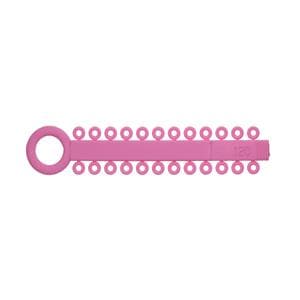 Power Sticks Ligature Ties Elastomeric 0.120 in LF Pink 42/Pk