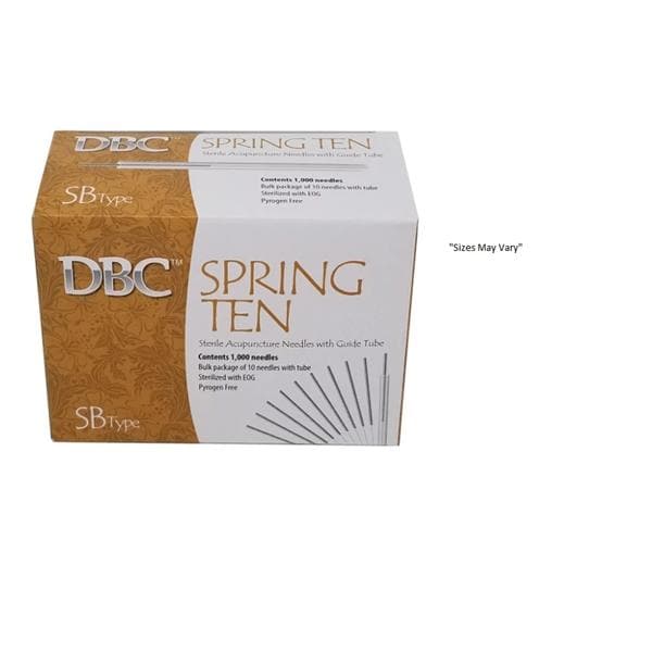 DBC Spring Ten Acupuncture Needle .16x15mm _ 1000/Bx