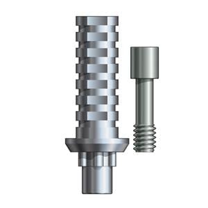 infinity Tricam Temporary Abutment Engaging Titanium 4.3 mm 12 mm Ea