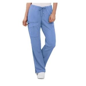 Jockey Scrub Pant 4 Pockets Small Ceil Blue Womens Ea