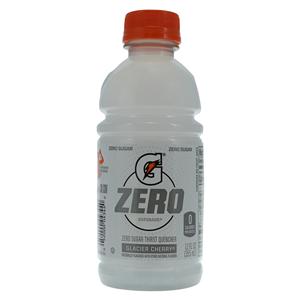 Gatorade G ZERO Sports Drink Glacier Cherry 12oz Bottle 24/Ca