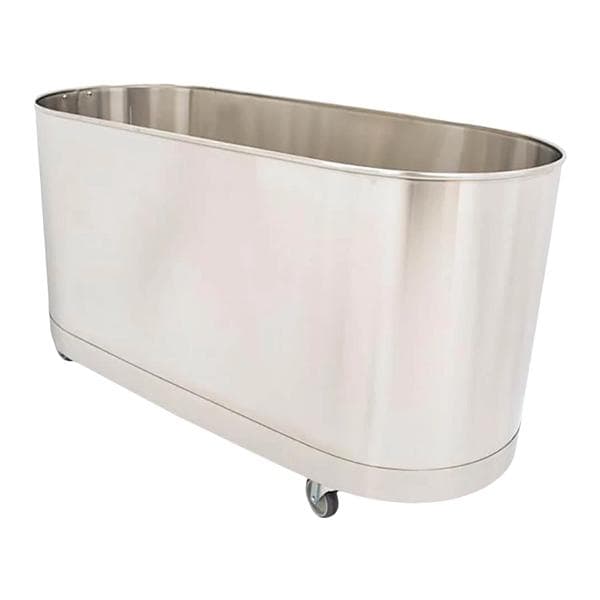 Cold Therapy Tank 85gal 4" Casters Stainless Steel