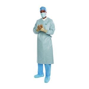 Aero Surgical Gown AAMI Level 4 Poly X Large Chrome 30/Ca