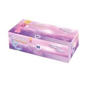 Jeanie Nitrile Exam Gloves X-Small Pink Non-Sterile