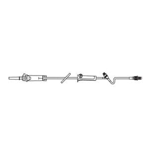 Solution Set 10 Drops/mL 42" Duo-Vent Spike 48/Ca